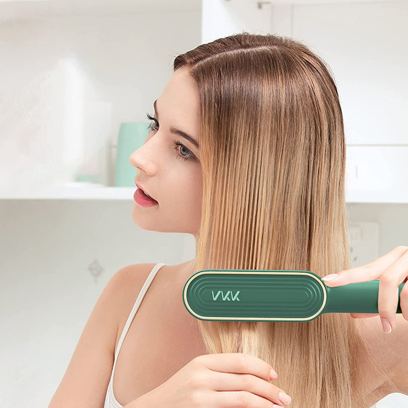 VKK Upgraded Ionic Hair Straightener Brush