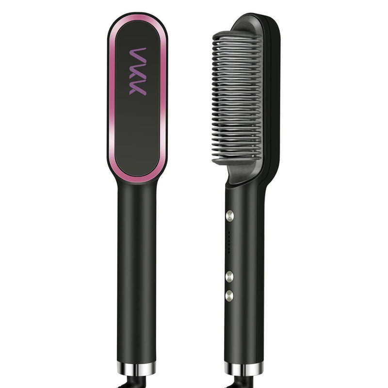 VKK Anti-scalding 360° Hair Straightener Brush For Men and Women